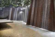 公共公园水喷泉