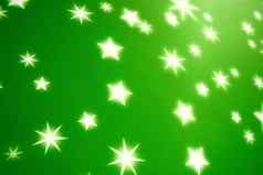 绿色明星背景