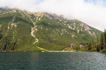 山的小木屋塔特拉山山