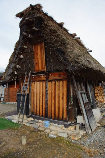 独特的首页风格荻町村白川乡