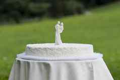 白色婚礼蛋糕