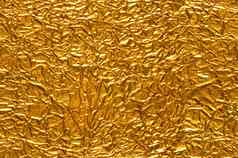 变皱黄金箔背景