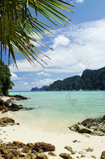 热带岛海滩泰国