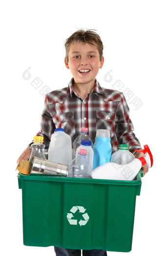 快乐男孩携带垃圾回收