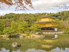 金阁寺金展馆《京都议定书》日本