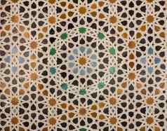 模式阿拉伯语瓷砖马赛克