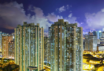 住宅建筑在香港香港