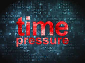时间轴概念时间压力数字背景