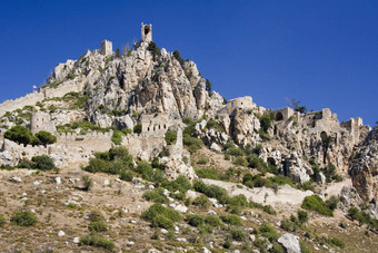 废墟hilarion城堡土耳其共和国<strong>塞浦路斯</strong>