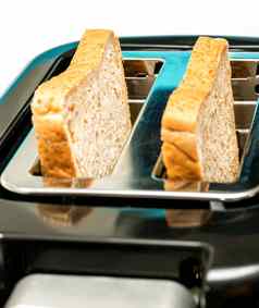 面包烤面包机显示餐时间打破