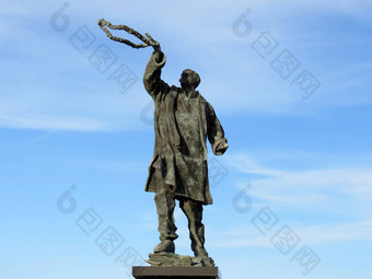 雕像拉吉夫甘地