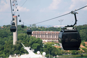 天空电梯运输乘客新加坡