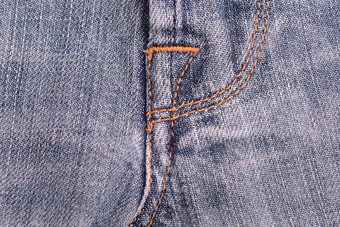 牛仔布牛仔裤背景缝牛仔裤时尚设计难看的东西古董牛仔布珍