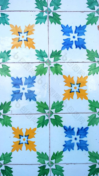 蓝知更鸟葡萄牙语瓷砖葡萄牙