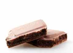 帕莫瑞保加利亚4月米尔卡牛奶巧克力孤立的白色米尔卡品牌巧克力糖果起源于瑞士