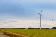 windturbine生态权力可再生能源生产风