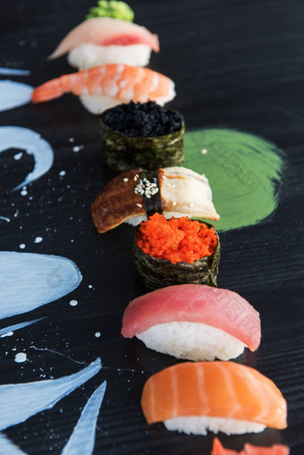 日本海鲜寿司集