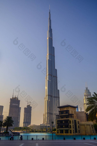 视图迪拜塔<strong>哈利</strong>法塔最高的建筑世界迪拜阿联酋