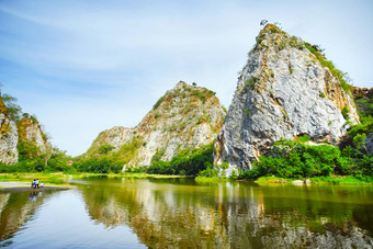 美丽的石头山考县恩古石头公园