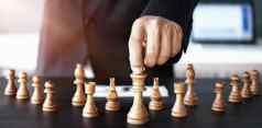 商人移动国际象棋数字竞争成功管理
