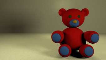 可爱的婴儿泰迪熊美丽的背景