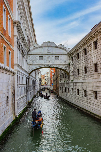 视图著名的桥叹了口气威尼斯