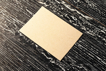 纸板黑色的木表格摘要背景设计