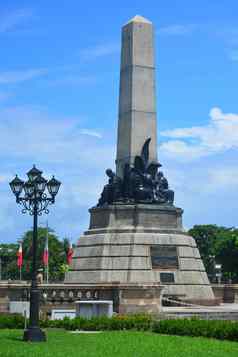 黎萨公园雕像马尼拉菲律宾