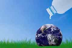保存水概念世界水一天