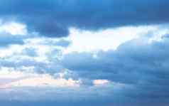 积云云天空多云的天气摘要背景