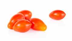 樱桃西红柿孤立的白色背景食物希希蒂re