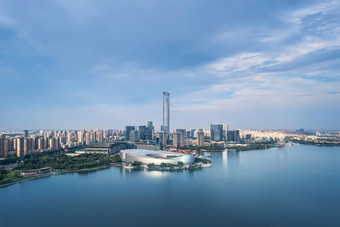 中央商务区建筑金鸡湖苏州中国