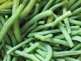 绿色字符串提前豆子蔬菜食物