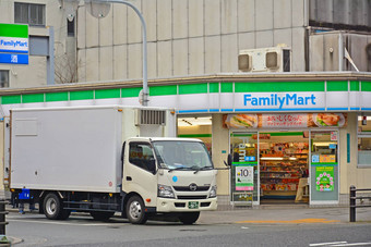 家庭市场方便商店大阪日本