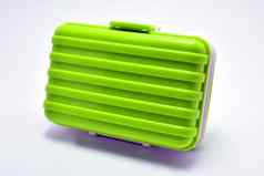 绿色可移植的行李类型医学盒子