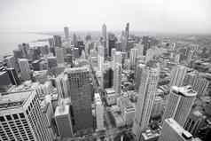 体系结构城市景观芝加哥伊利诺斯州美国