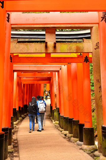 伏见inari大社日本门鸟居《京都议定书》日本