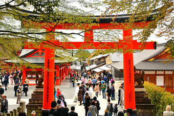 伏见inari大社日本门鸟居《京都议定书》日本