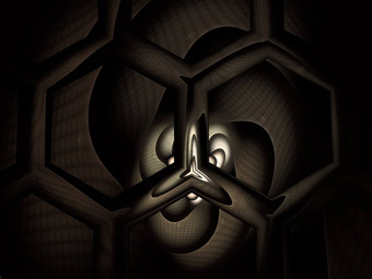 蜜蜂蜂巢背景摘要蜂蜜蜂巢设计六角纹理几何分形背景幻想数字艺术呈现迷幻数字艺术