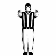 美国足球官方通过干扰标志手信号复古的
