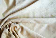 纹理米色纺织材料褶皱背景