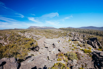 仙境徒步旅行格兰屏山区维多利亚澳大利亚
