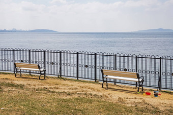 板凳上海岸海景
