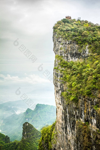 中国Tianmen山山