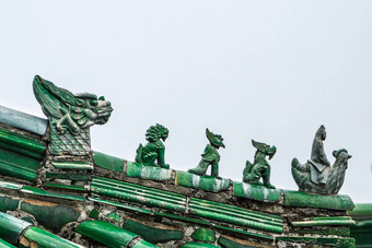 中国武当修道院数据屋顶