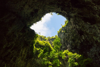 太阳光洞phraya那空洞穴巴蜀府基里汗泰国