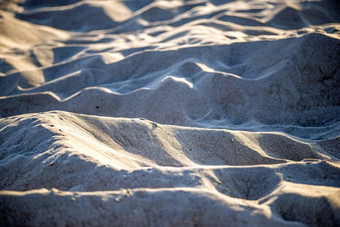 沙子海滩形状