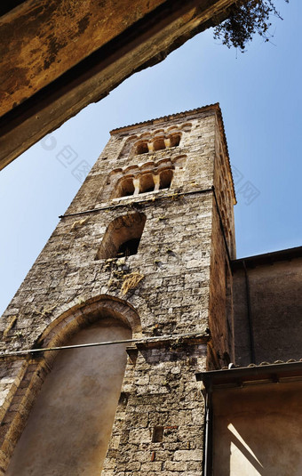 anagni-italy-july<strong>教堂</strong>圣安德鲁贝尔塔