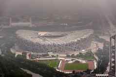 北京中国7月北京国家体育场体育场设计夏天奥运会残奥会冬天