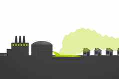 插图环境污染炼油厂碳氢化合物游戏气体